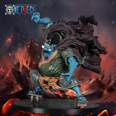 Imagem do One Piece Jinbe Model Dolls para Crianças, Figurinhas, Action Figure Ornamentos