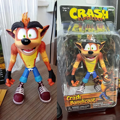 Figura de ação do crash jogo, figura anime, brinquedo, boneca, decoração de