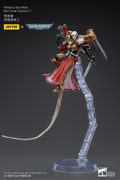 Figura de ação Joytoy Warhammer, Brinquedo Adepta Sororitas Geminae Superia, P