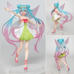 Hatsune Miku Fairy Vocaloid Anime Action Figure, Modelo de Coleção Kawaii, Bon - loja online