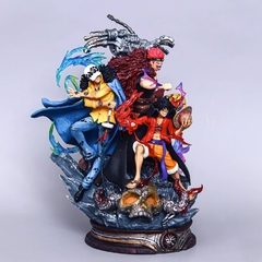 One Piece Anime Action Figure Model, Luffy Eustass, Trafalgar D Water Law, Decor - comprar online