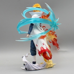 23cm Naruto Minato Namikaze Figura Anime Shippuden Duas Cabeças Evil Gk Quatro