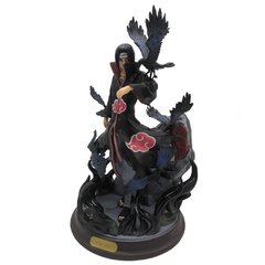 Naruto gk figura de ação shippuden anime modelo uzumaki uchiha itachi akatsuki pvc estátua brinquedos colecionáveis boneca figma para crianças - loja online