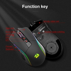 REDRAGON Lonewolf G105 RGB USB Wired Gaming Mouse 8000 DPI 8 botões Programáve