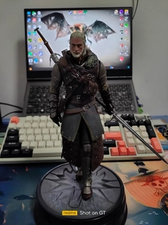 The Witcher 3: Wild Hunt Geralt de Rivia Action Figure Toys, PVC Game Figurine, - loja online