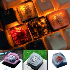 Teclado mecânico DIY Personalizado Resina Keycap Artesão Masculino ESC Key Gif - comprar online