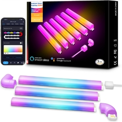 Imagem do Atmosfera de jogos inteligente RGB luz LED, aplicativo Bluetooth, controle de vo