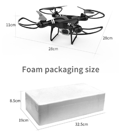 KY101 Drone HD WIFI Transmissão GPS FPV Drones, Pressão do ar, Altura fixa, Ae - loja online