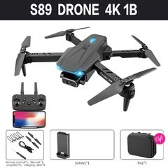 Imagem do 2022 novo mini zangão s89 pro 4k profesional hd câmera dupla wifi fpv drone altura preservação rc helicópteros dron quadcopter brinquedos VS drones kf102 F10 F9 F11pro2 l900 4k pro