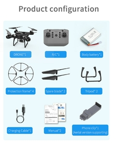 KY101 Drone HD WIFI Transmissão GPS FPV Drones, Pressão do ar, Altura fixa, Ae - loja online