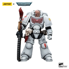 Joytoy-Figuras de Ação Warhammer, cicatrizes brancas, Capitão Brinquedos, 40k - loja online