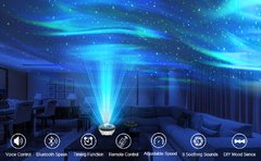 2022 inteligente wi fi voz led luzes da noite projetor estrelado aurora galaxy lâmpada com alexa & controle app para crianças adulto quarto decoração na internet