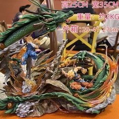 Dragon Ball Z PVC Action Figure, Gk Vegeta, Wish, Shenron, Anime Model, Coleçã