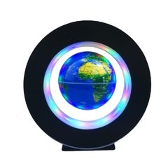 Imagem do Flutuante levitação magnética globo led mapa do mundo levitação lâmpada de cabeceira decoração para casa luz da noite novidade bola luz presente aniversário