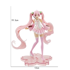 Hatsune Miku Boneca Modelo PVC para Meninas, Figurais Anime, Orelhas De Coelho, - loja online