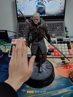 The Witcher 3: Wild Hunt Geralt de Rivia Action Figure Toys, PVC Game Figurine,