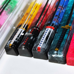 Anime japonês Demon Slayer Keycaps, 6.25u Resina Keycap, Barra de Espaço Artes