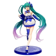 Hatsune Miku Boneca Modelo PVC para Meninas, Figurais Anime, Orelhas De Coelho, - loja online