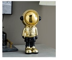 Astronauta modelo de resina ouro estatueta para interior casa acessórios sala estar decoração moderna arte estátua escritório decoração presente - Dr. Brauch