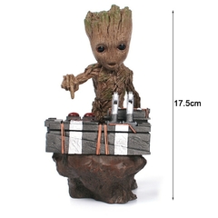 Imagem do Guardiões da Galáxia Groot Modelo de Estátua em PVC, Action Figure Anime, Orn