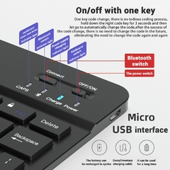 Imagem do EMTRA-Teclado Bluetooth Retroiluminado, Teclado e Mouse Espanhol, Retroiluminaç