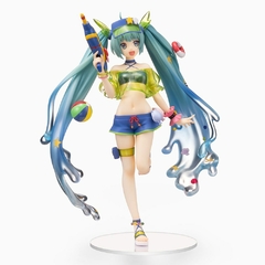 Hatsune Miku Fairy Vocaloid Anime Action Figure, Modelo de Coleção Kawaii, Bon na internet