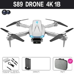 2022 novo mini zangão s89 pro 4k profesional hd câmera dupla wifi fpv drone altura preservação rc helicópteros dron quadcopter brinquedos VS drones kf102 F10 F9 F11pro2 l900 4k pro - Dr. Brauch