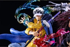 One Piece Anime Action Figure Model, Luffy Eustass, Trafalgar D Water Law, Decor - loja online