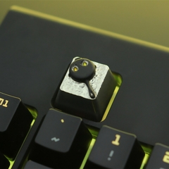 O transporte da gota legal metal overwatch esc keycap alu liga keycaps para tecl