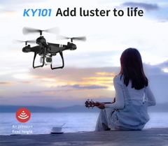 KY101 Drone HD WIFI Transmissão GPS FPV Drones, Pressão do ar, Altura fixa, Ae na internet