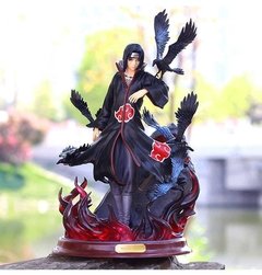 Imagem do Naruto gk figura de ação shippuden anime modelo uzumaki uchiha itachi akatsuki pvc estátua brinquedos colecionáveis boneca figma para crianças