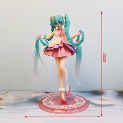 Bonito Kawaii Anime Manga Estátua, Estatuetas Virtual Singer, PVC Action Figure