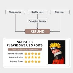 Naruto estilo de fundo da arte da lona pintura anime nauto posters impressão personagem animado arte da parede imagens para crianças quarto decoração - comprar online