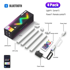 Imagem do Atmosfera de jogos inteligente RGB luz LED, aplicativo Bluetooth, controle de vo