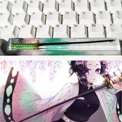 Anime japonês Demon Slayer Keycaps, 6.25u Resina Keycap, Barra de Espaço Artes - Dr. Brauch