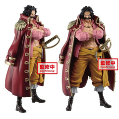 Estatueta Banpresto Brinquedos para Meninos, One Piece, Gol D Roger, KOA, Coleç