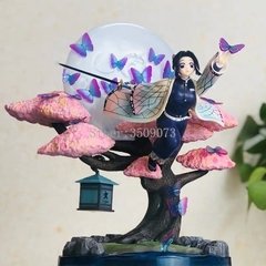 Imagem do 36cm figura anime kimetsu não yaiba gk kochou shinobu kamado nezuko figura de ação demônio assassino sexy menina estatueta modelo boneca presente