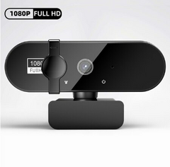 Imagem do Webcam Full HD com microfone, mini câmera, foco automático, PC, tiro de vídeo