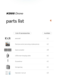 KS66 Mini Drone com câmera HD dupla, 8K, 5G, WiFi, grande angular, localizaçã na internet