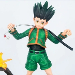 33cm caçador x caçador anime figura kurapika/alluka zoldyck figura de ação g