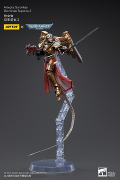 Figura de ação Joytoy Warhammer, Brinquedo Adepta Sororitas Geminae Superia, P - Dr. Brauch