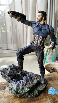 Marvel Avengers Anime 20cm Action Figure Capitão América Homem Aranha Steve Ro - loja online