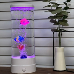 Lâmpada LED medusa para decoração de quarto, peixe bolha, mudança de cor, lu - loja online