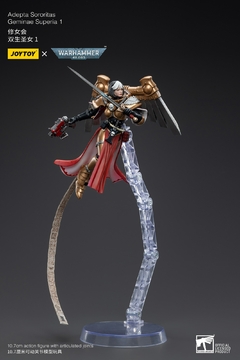 Imagem do Figura de ação Joytoy Warhammer, Brinquedo Adepta Sororitas Geminae Superia, P