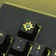 O transporte da gota legal metal overwatch esc keycap alu liga keycaps para tecl - loja online