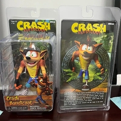 Figura de ação do crash jogo, figura anime, brinquedo, boneca, decoração de na internet