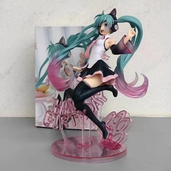 Imagem do Bonito Kawaii Anime Manga Estátua, Estatuetas Virtual Singer, PVC Action Figure