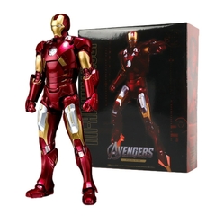 Modelo de boneco de ação Iron Man MK7, Brinquedos Colecionáveis, Presente par