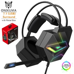 ONIKUMA-X20 Dynamic Gaming Headset com microfone, fones de ouvido, som surround, na internet