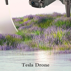 Tesla-Drone Profissional, 4K HD Fotografia Aérea, Quadcopter, Helicóptero Cont - comprar online